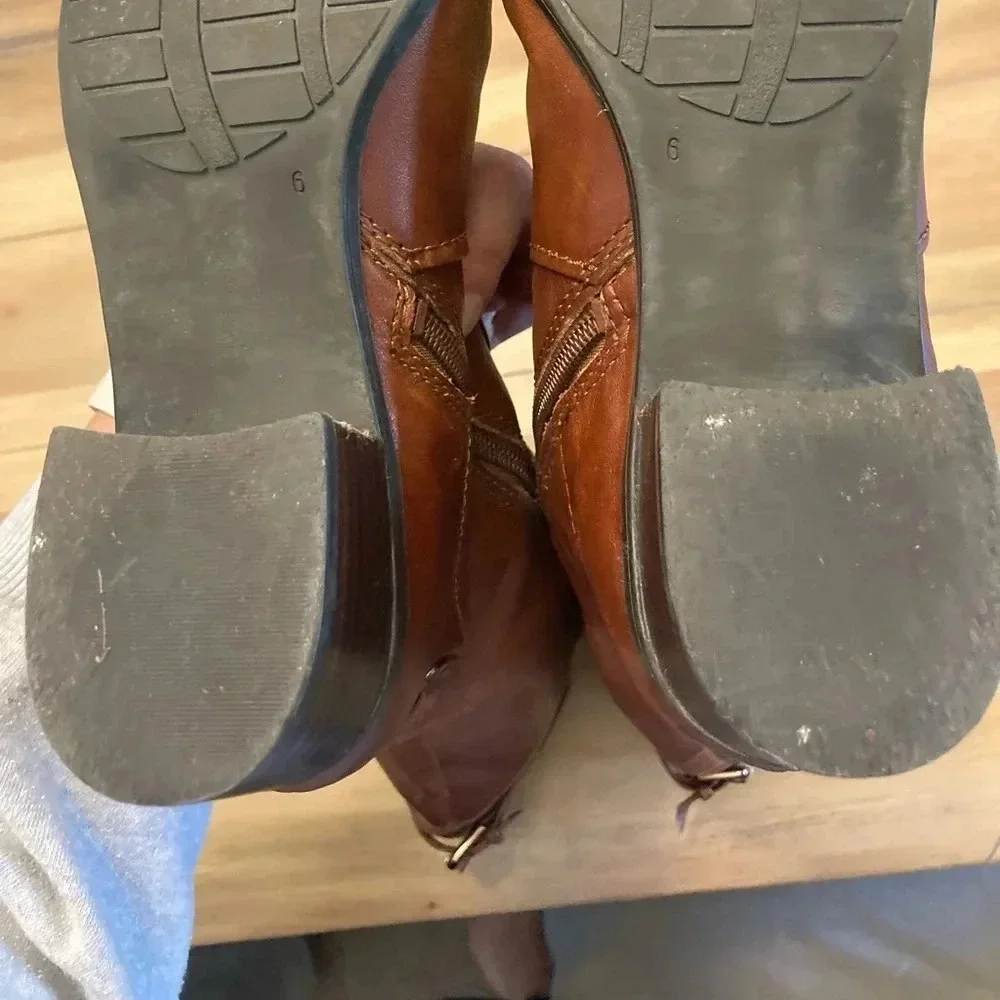 Bandolino size 6 brown leather boots - Picture 5 of 5